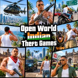 Open World Indian Theft Games