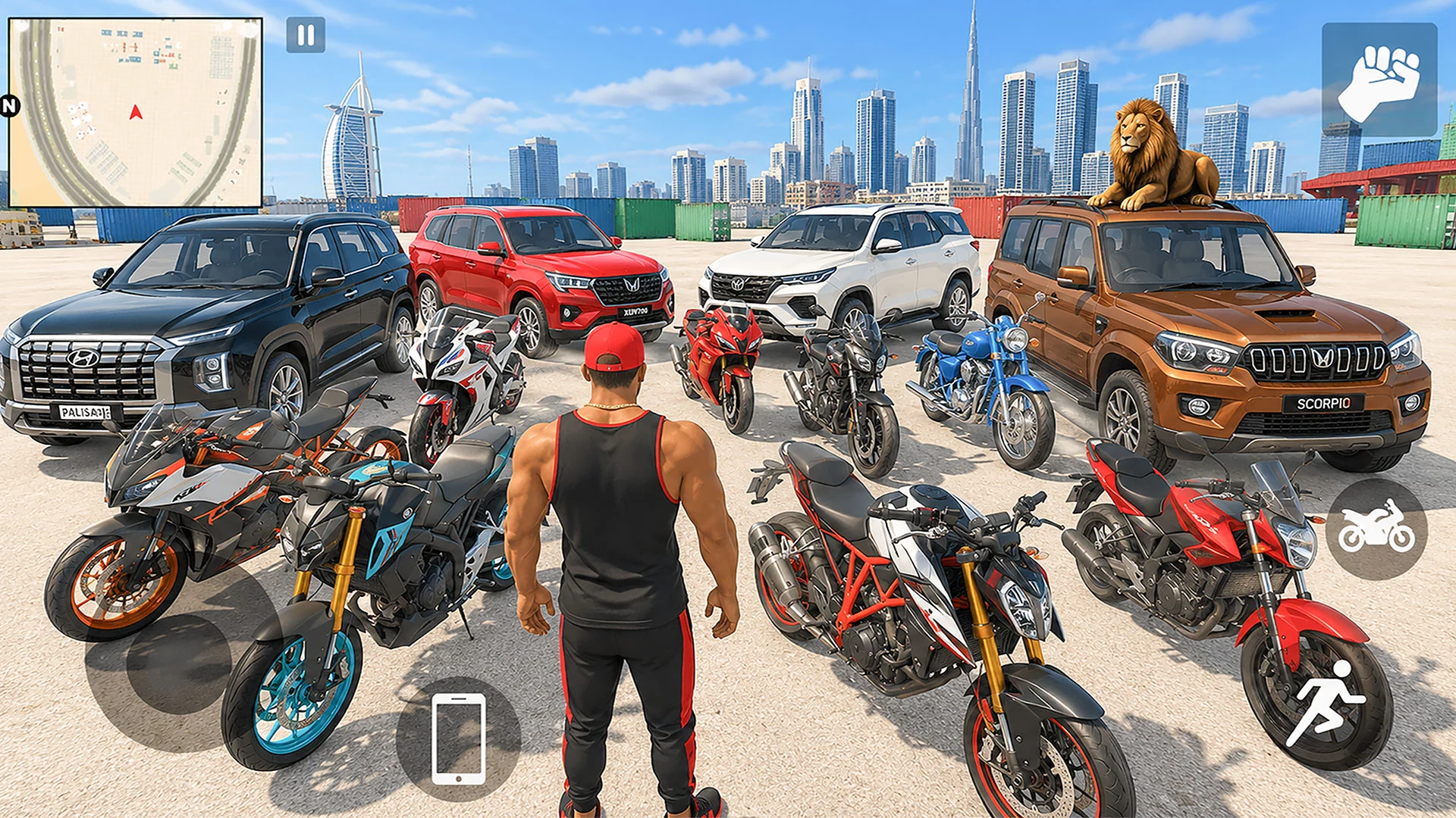 Open World Indian Theft Games screenshot